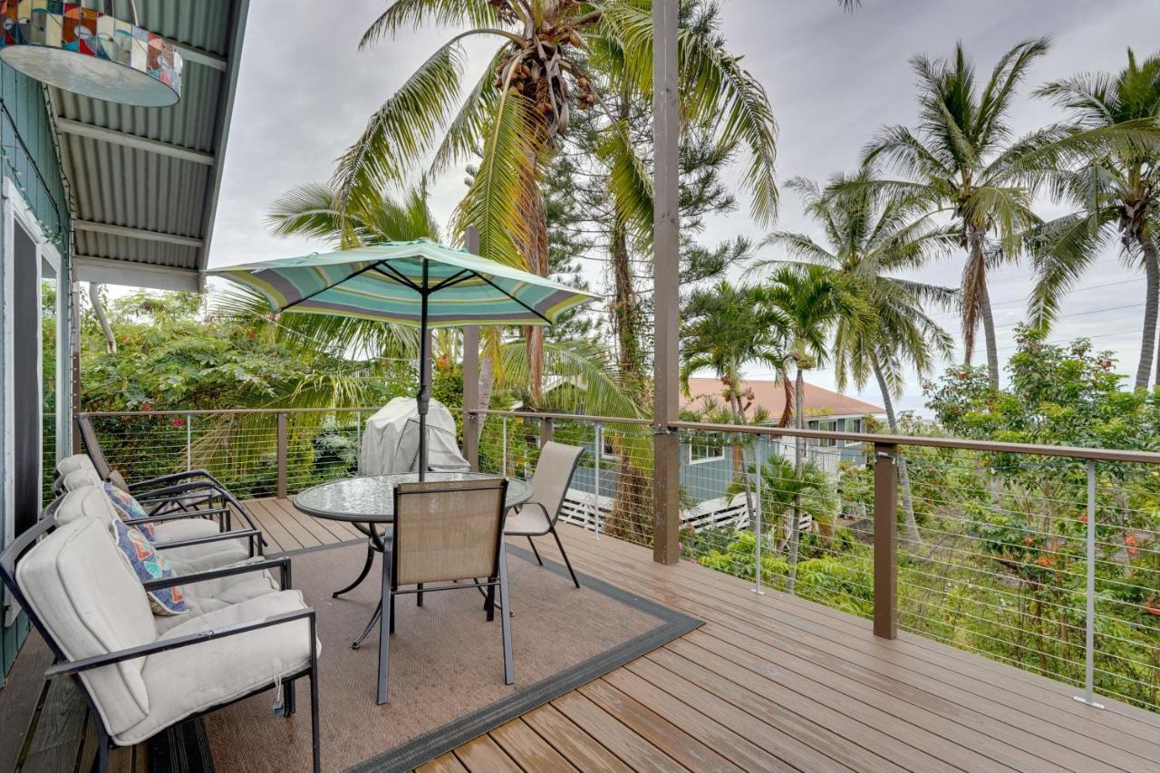 Breezy Kailua-Kona Bungalow With Lanai And Ocean View! Exterior foto