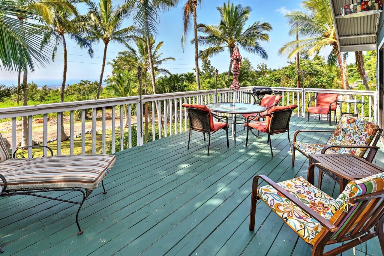 Breezy Kailua-Kona Bungalow With Lanai And Ocean View! Exterior foto